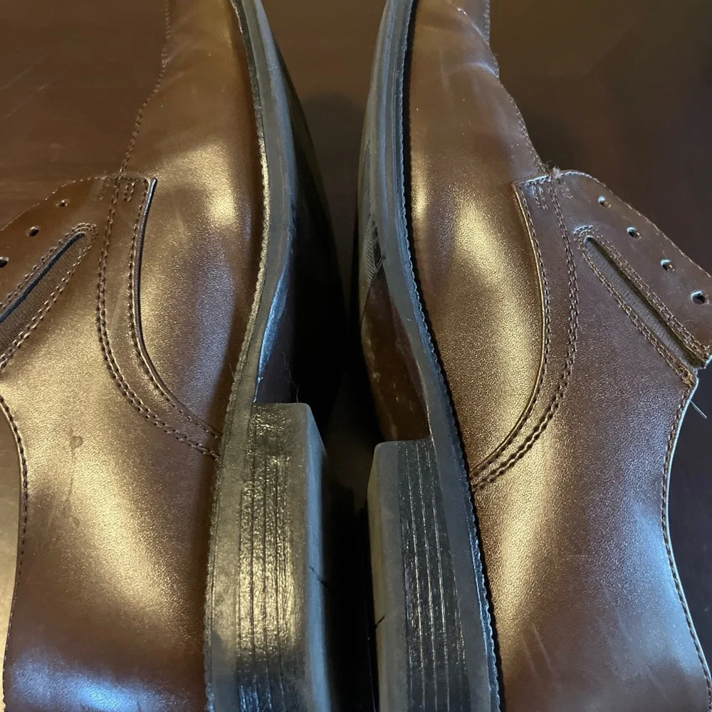 Alfani proud bike toe lace up oxford dress shoes